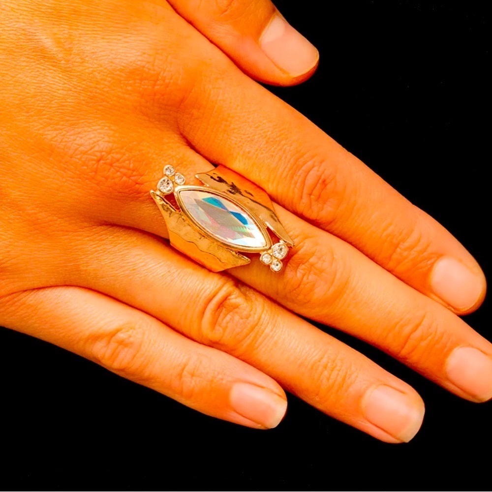 💫🪐💫 “PLANETARY PARADISE” ROSE GOLD RING ~ PAPARAZZI❗️STUNNING❗️💫🪐💫 - Picture 4 of 4